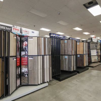 flooring showroom interior in Modesto at The Floor Trader