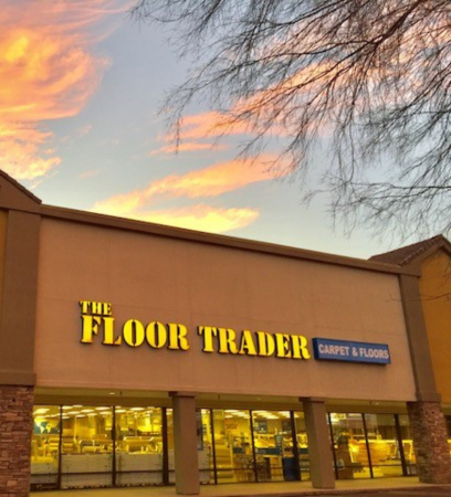 Outside view of floor trader showroom
